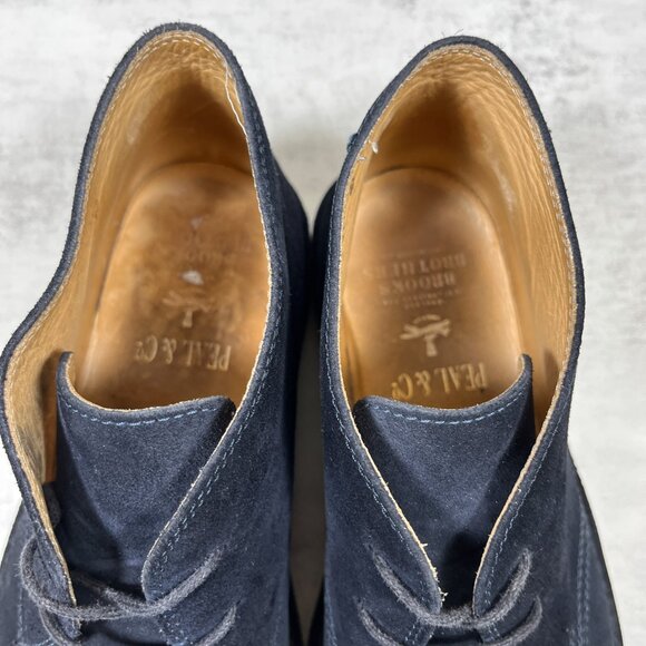 Peal & Co Brooks Brothers Suede Chukka Boots - Men\'s Size 10 D - Dark Blue main image 9